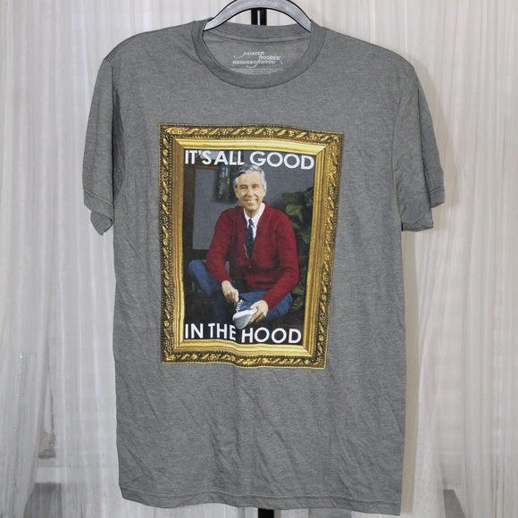 “It’s All Good in the Hood” Graphic Tee – Mr. Rogers Design - Picture 3 of 5